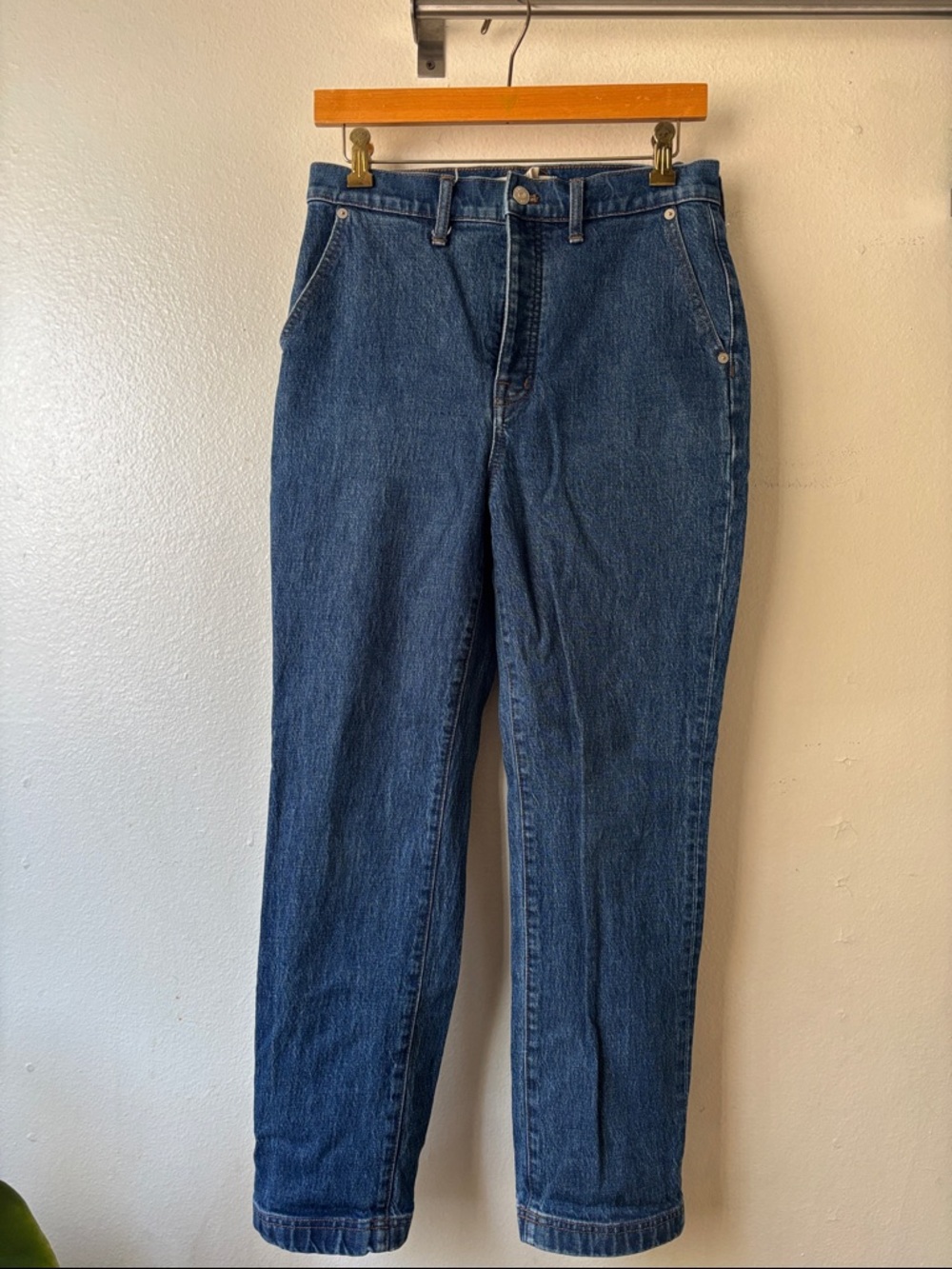 Madewell Perfect Vintage Jeans - Straight Leg, Size 28